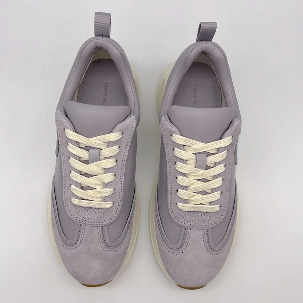 Tory Burch Good Luck Trainer Spring Lavender